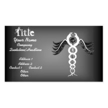 The Caduceus Business Card Templates