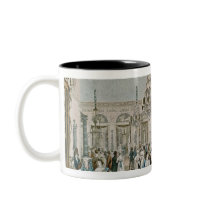 The Cafe Frascati in 1807 Coffee Mug