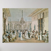 The Cafe Frascati in 1807 Print