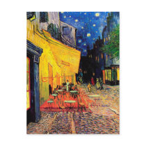 The Cafe Terrace, Van Gogh, September 1888 Postcard