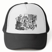 The Calavera General of the Graveyard Trucker Hats