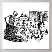 The Calavera General of the Graveyard Print