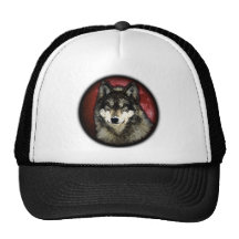 The Calm Wolf Mesh Hats