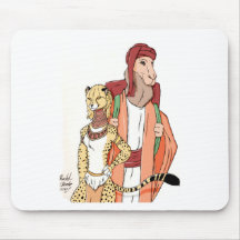 The Camel And the Cheetah Mouse Pad