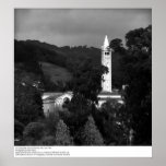 The Campanile from the Berkeley Hills, 1965 Poster