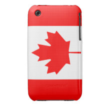 The Canadian Flag - Canada Souvenir iPhone 3 Case-Mate Case