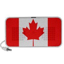The Canadian Flag - Canada Souvenir Mp3 Speakers