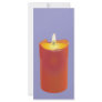 The Candle Book Mark Full Color Rack Card