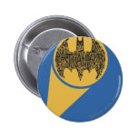 The Caped Crusader buttons