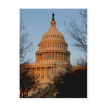 The Capital Dome at Sunset Postcard