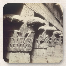 The Capitals of the Portico, Temple of Khnum, Esna Beverage Coasters