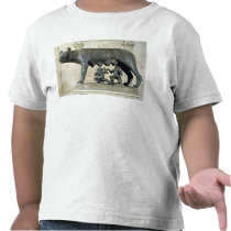 The Capitoline She-Wolf t-shirts