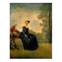 The Capricious Girl Post Cards