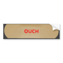 The Car Band Aid! Bumper Stickers