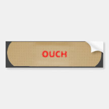 The Car Band Aid! Bumper Stickers