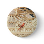"The Cardinal" Church & Bird Watercolor buttons