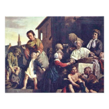 The Care Of Orphans By Jan De Bray (Best Quality) Invite