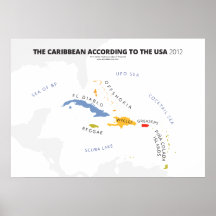 The Caribbean According to the USA Print