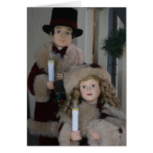 The Carolers card