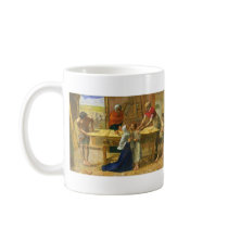 The Carpenter's Shop by John Everett Millais Mugs