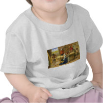 The Carpenter's Shop by John Everett Millais T-shirt
