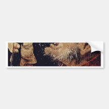 The Case Of Christ Under The Cross Detail By Grüne Bumper Sticker