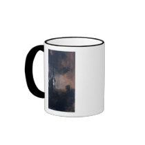 The Castle in the Moonlight Coffee Mugs