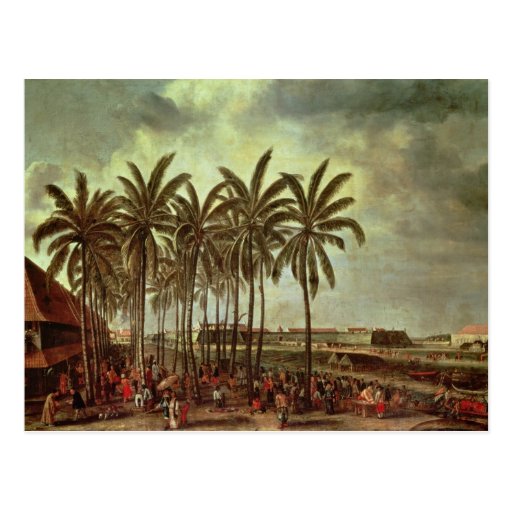 The Castle of Batavia,Seen from Kali Besar Post Card