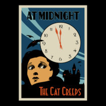 "The Cat Creeps" Vintage Movie poster posters