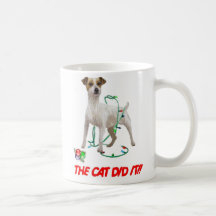 THE CAT DID IT!!  mugs