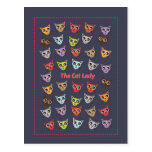 The Cat Lady postcards
