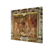 The Catanaean Twins, Anapias and Amphinamus Gallery Wrapped Canvas