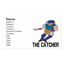 The Catcher Business Card Template