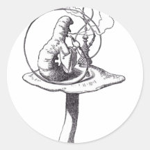 The Caterpillar Round Sticker