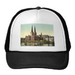 The cathedral and museum, Lubeck, Germany rare Pho Mesh Hats