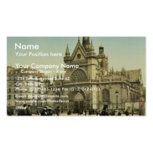 The cathedral, near the east railway station, Pari Business Cards