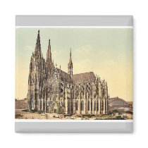 The cathedral, side, Cologne, the Rhine, Germany r magnets