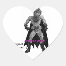 the catman can heart stickers