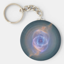 The Cat's Eye Nebula Dying Star Gas and Dust Keychain