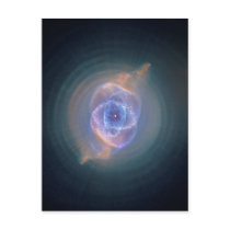 The Cat's Eye Nebula Dying Star Gas and Dust Post Cards