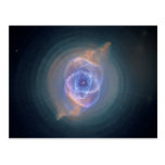 The Cat's Eye Nebula Dying Star Gas and Dust Postcard