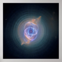 The Cat's Eye Nebula Dying Star Gas and Dust Posters