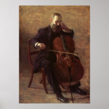 The Cello Player Posters