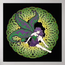 The Celtic fairy Nightshade posters