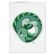 The Celtic Salmon Greeting Card