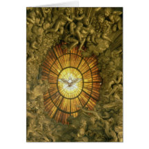 The chair of St.Peter Greeting Cards