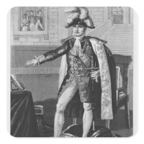 The 'Champ de Mai' or Emperor Napoleon I Square Stickers