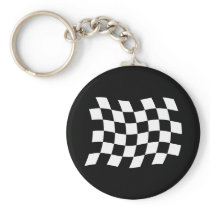 The Chequered Flag Keychain