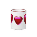The Cherry Heart Ringer Mug