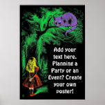 "The Cheshire Cat" from "Alice in Wonderland" Posters